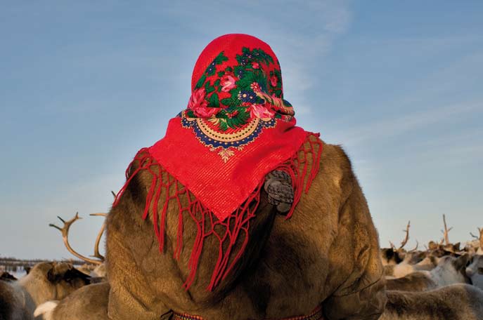 Natalya. Péninsule de Yamal. Mars 2008.
