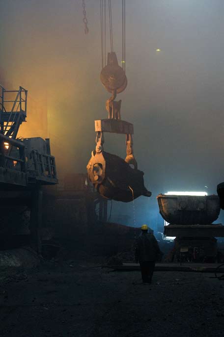 Usine de cuivre. Norilsk. Mai 2008.